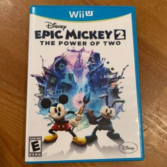 Disney Epic Mickey 2: The Power of Two Nintendo Wii U console - Picture 1 of 4